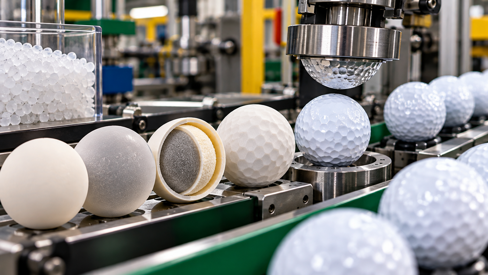 How Are Golf Balls Made