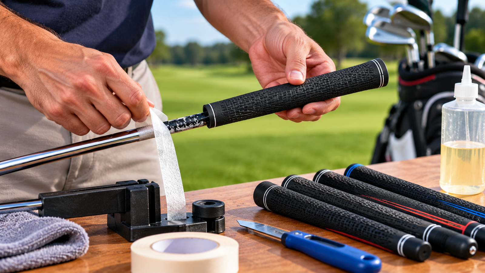 How to Change Golf Grips at Home