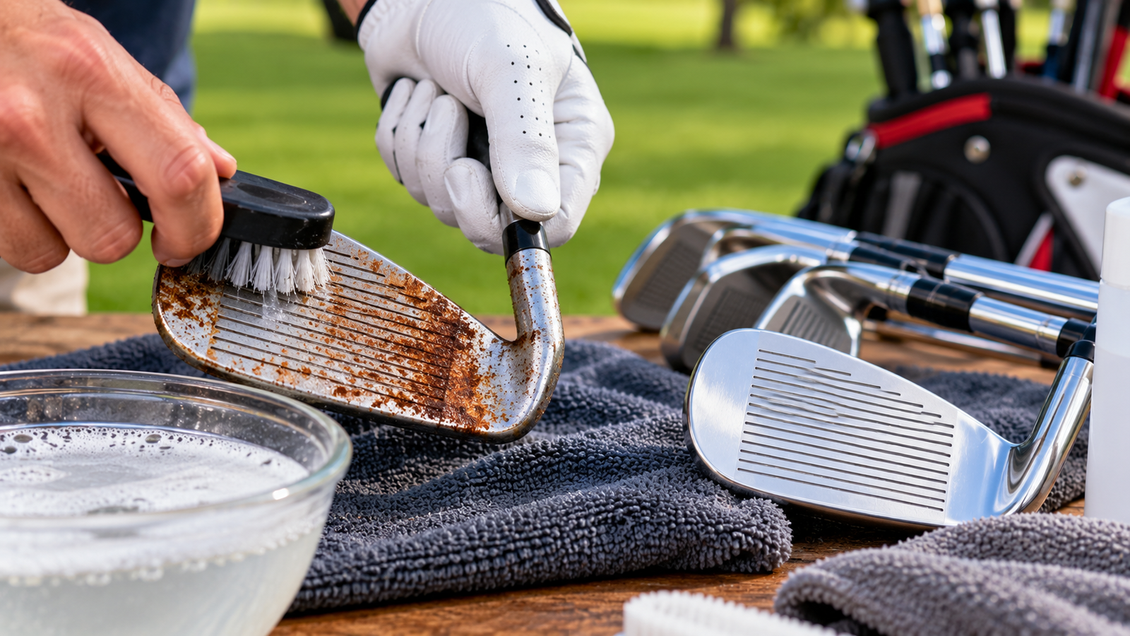 How to Remove Rust From Golf Clubs?
