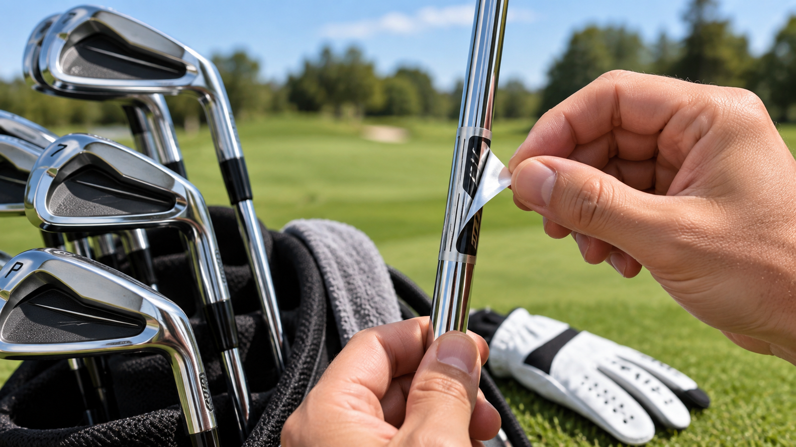 Do You Remove the Shaft Sticker on Golf Irons?