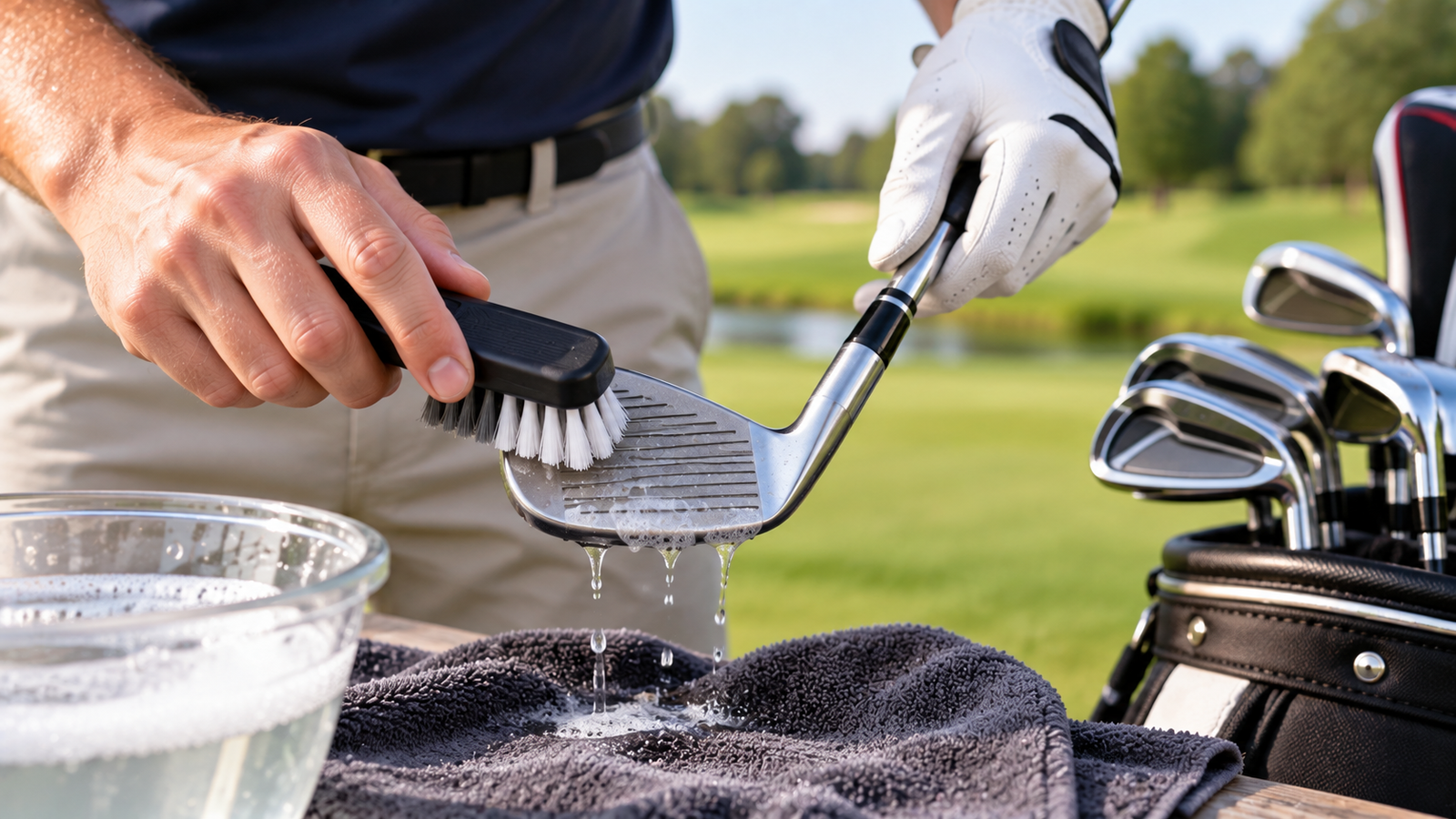 How to Wash Golf Clubs